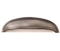 U Need Hardware CP809-620/15A Manhattan Cabinet Bin Pull Cup Pull - Antique Nickel/Pewter