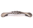 U Need Hardware CP821-620/15A Decorative Braided Cabinet Pull Handle - Antique Nickel/Pewter