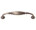 U Need Hardware CP866-620/15A French Country Cabinet Pull Handle - Antique Nickel/Pewter
