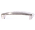 U Need Hardware CP972-619/015 Decorative Rope Cabinet Pull Handle - Satin/Brushed Nickel