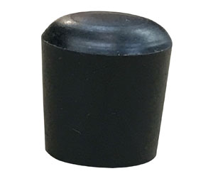 U Need Hardware DS500-RUB-BLK Rubber Tip Replacement - Black