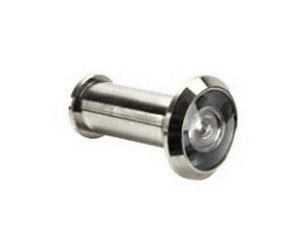 U Need Hardware DV180-626/26D 180 Degree Wide Angle Door Viewer Door Peephole - Satin/Brushed Chrome