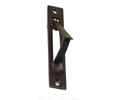 U Need Hardware EP400-613/10B Solid Brass 4" Pocket Door Edge Pull - Oil-Rubbed Bronze