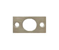 U Need Hardware FB000-619/015 Flush Bolt Strike - Satin/Brushed Nickel