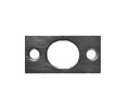 U Need Hardware FB000-620/15A Flush Bolt Strike - Antique Nickel/Pewter