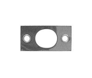 U Need Hardware FB000-625/026 Flush Bolt Strike - Polished Chrome