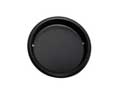 U Need Hardware FP218-622/019 Matte Black 2-1/8" Finger Pull, Round Flush Cup Pull