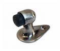 U Need Hardware GF218-620/15A Solid Brass Small Gooseneck Floor Stop - Antique Nickel/Pewter