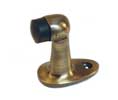 U Need Hardware GF278-609/US5 Solid Brass Large Gooseneck Floor Stop - Antique Brass