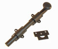 U Need Hardware HD008-613/10B Heavy Duty Surface Bolt 8" with Solid Knob - Oil-Rubbed Bronze