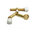 U Need Hardware HP700-605/US3 Door Hinge Pin Door Stop - Polished Brass