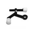 U Need Hardware HP700-622/019 Door Hinge Pin Door Stop - Matte Black