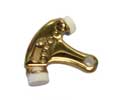 U Need Hardware HP800-605/US3 Heavy Duty Adjustable Hinge Pin Door Stop - Polished Brass