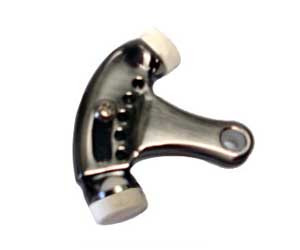 U Need Hardware HP800-620/15A Heavy Duty Adjustable Hinge Pin Door Stop - Antique Nickel/Pewter