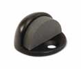 U Need Hardware LD200-622/019 Solid Brass Low Dome Floor Door Stop - Matte Black