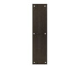 U Need Hardware PS312-613/10B Solid Brass Push Plate - 3" x 12", Oil-Rubbed Bronze