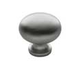 U Need Hardware RK100-626/26D Solid Brass 1" Cabinet Round Knob - Satin/Brushed Chrome