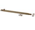 U Need Hardware SB012-609/US5 Solid Brass Surface Bolt 12" - Antique Brass Slide Bolt