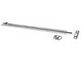 U Need Hardware SB012-625/026 Solid Brass Surface Bolt 12" - Polished Chrome Slide Bolt