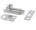 U Need Hardware SB112-626/26D Solid Brass Surface Bolt 1-1/2" - Satin/Brushed Chrome Slide Bolt