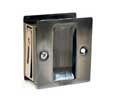 U Need Hardware SD300-620/15A Solid Brass Pocket Door/ Sliding Door Pull: Passage - Antique Nickel/Pewter