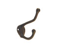 U Need Hardware SH300-613/10B Solid Brass Wardrobe Coat and Hat Hook - Oil-Rubbed Bronze