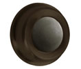 U Need Hardware WB100-613/10B Solid Brass 1" Convex Wall Bumper, Wall Door Stop: Oil-Rubbed Bronze