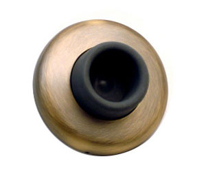 U Need Hardware WB200-613/10B Solid Brass 2-1/2" Concave Wall Bumper, Wall Door Stop: Oil-Rubbed Bronze