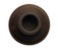 U Need Hardware WB200-613/10B Solid Brass 2-1/2" Concave Wall Bumper, Wall Door Stop: Oil-Rubbed Bronze