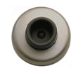U Need Hardware WB200-619/015 Solid Brass 2-1/2" Concave Wall Bumper, Wall Door Stop: Satin/Brushed Nickel