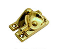 U Need Hardware WL107-605/US3 Solid Brass Window Sash Lock - Polish Brass