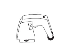 Ultra Hardware 96214 Screen Door Catch - Zinc Finish