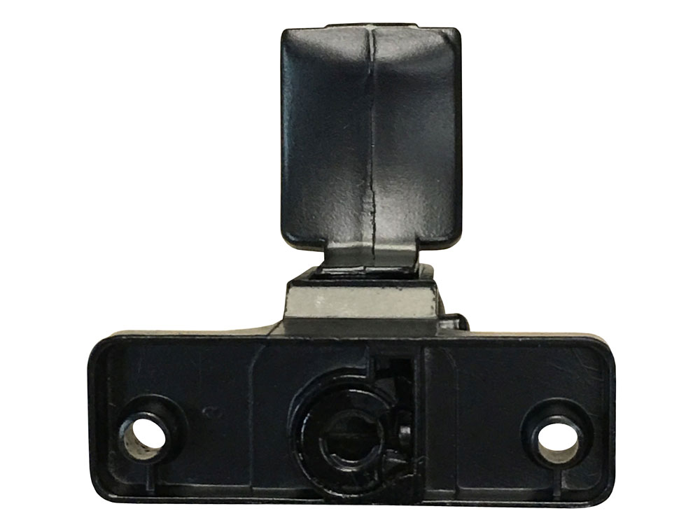 Ultra Hardware 31601 Inside Storm Door Lock Resilient Keeper Black