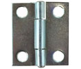 Ultra Hardware 61131  1-1/2" x 1-3/8" Light Duty Narrow Cabinet Hinge-Zinc Finish
