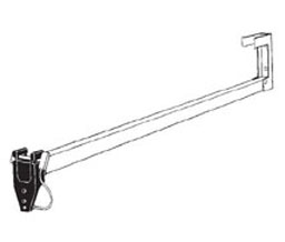 Ultra Hardware 44900 Sliding Door Bar Lock