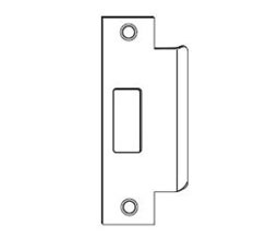 Ultra Hardware 58151 Large Lip Strike Plate