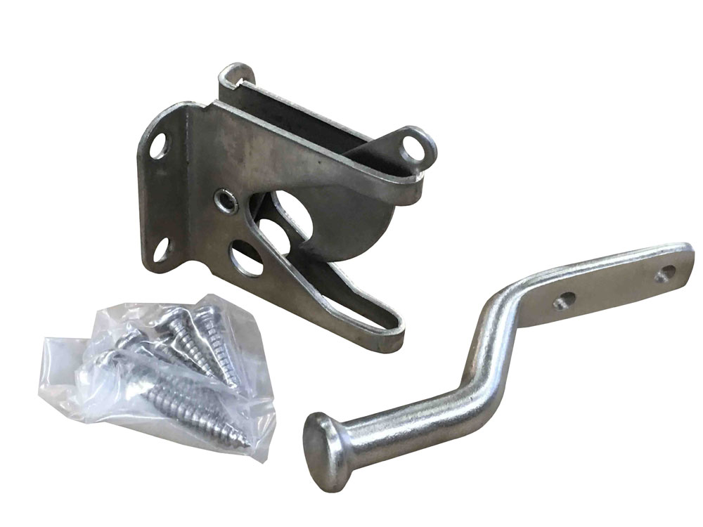 Ultra Hardware 35937 SelfLocking Gravity Lever Gate Latch