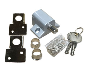 Ultra Hardware 44913 Plunger Type Track Lock