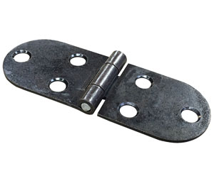 Ultra Hardware 96735 1-3/16" x 3-1/4" Sewing Machine Hinge-Steel Base-Antique Cooper Finish