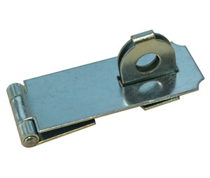 National Hardware N102-145 V30 Steel Safety Hasp - 2-1/2" Zinc Plated - Carded