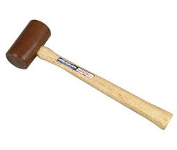 Vaughan 770-RM275 Vaughan® Rawhide Mallets - 1 1/2lb Head Weight