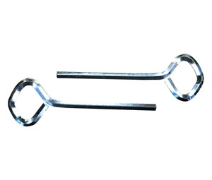 Von Duprin 090005 227 5/32" Hex Dog Key (Pack of 2)