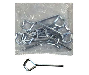 Von Duprin 090085 227 5/32" Hex Dog Key (Pack of 10)