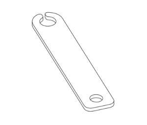 Von Duprin 24052979 Concealed Vertical Cable Parts - Cable Removal Tool