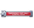 Von Duprin 2670 US28 Guard-X Exit Alarm Lock - Clear Anodized Aluminum