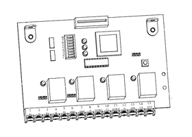 Von Duprin 873-2TD-F Board for PS873 Power Supply 