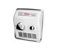 World Dryer RM54-Q974 AirMax Recessed Push-button Activated Hand Dryer - Cast Iron, White