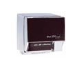 World Dryer NT126-004 No Touch & Airspeed Surface Mounted Automatic Hand Dryer - Alum.Chrome w/ Ebony front panel