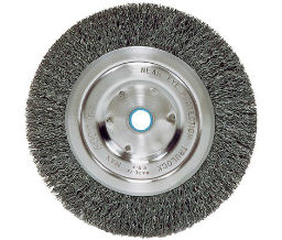 Weiler 804-02325 Bench Grinder Wheels - 6" Diam - 0.0140" Wire Size
