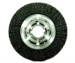 Weiler 804-06160 Trulock™ Medium-Face Crimped Wire Wheels - 10" Diam - 0.0140" Wire Size